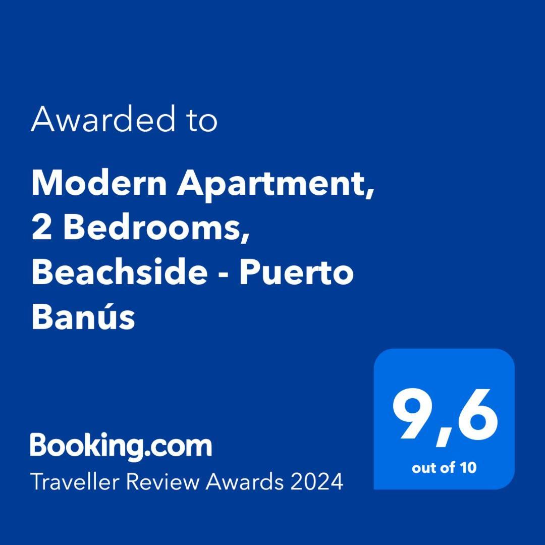 Modern Apartment - 2 Bedrooms, Beachside - Puerto Banus Марбелья Экстерьер фото